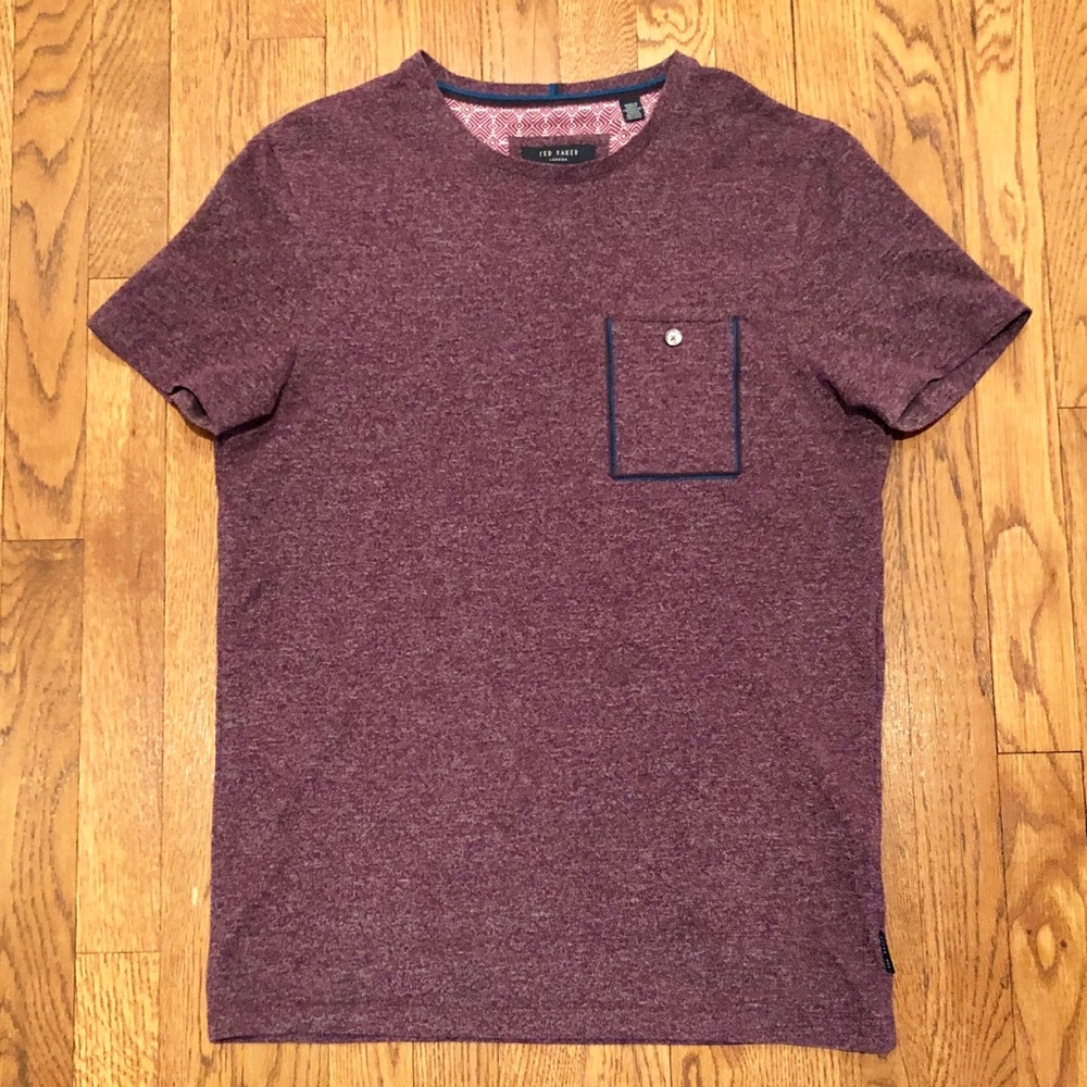 NWOT! Ted Baker Pocket T Shirt Size 2